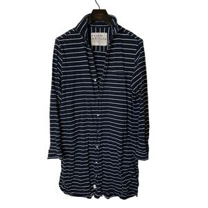 Frank and Eileen Tee Lab Mary Heritage Jersey Shirtdress 100% cotton large